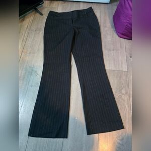 Maurices Black Pinstripe Pants
